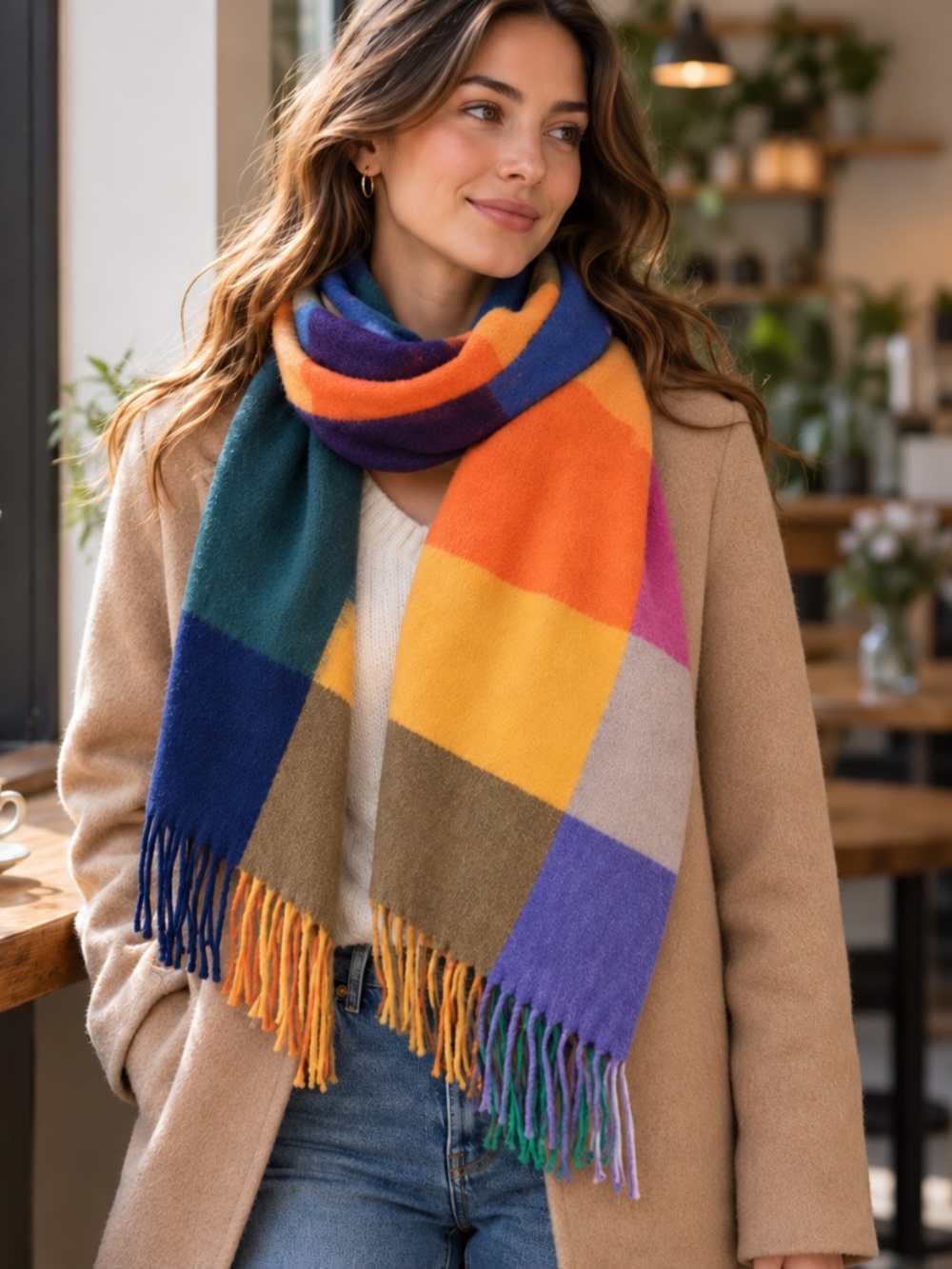 Check Fall/ Winter Scarf